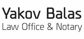 Logo Yakov Balas Law Office & Notary
