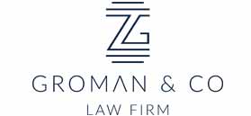 Logo Groman & Co., Law Firm