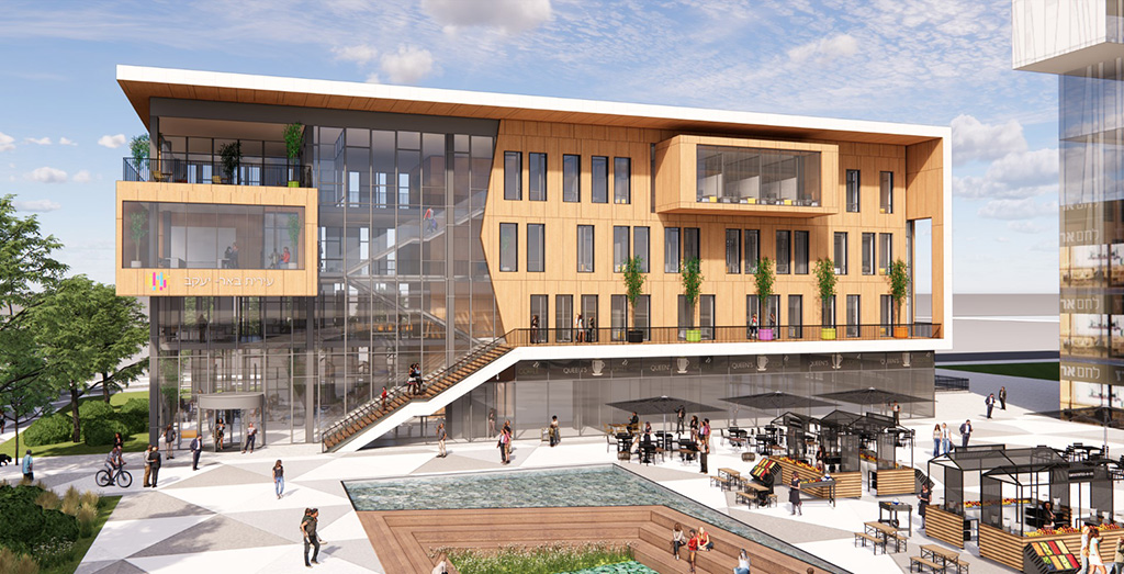 Shitufit Construction Co. Ltd. - City Hall, Beer Yaakov Municipality