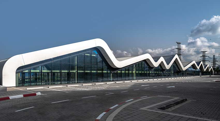 Auerbach Halevy Architects - Carasso Motors Complex, Meuyan Soreq, Rishon LeZion