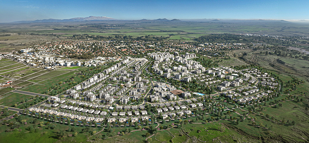 י.ד. ברזאני בע"מ - קצרין, 1800 יח"ד