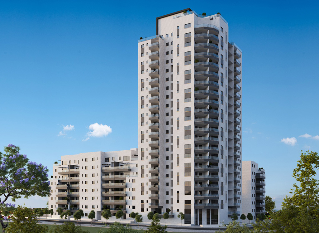עופר אהרון חברה לעבודות בניה בע"מ - פרויקט חדש ברובע שקמים  בבאר יעקב