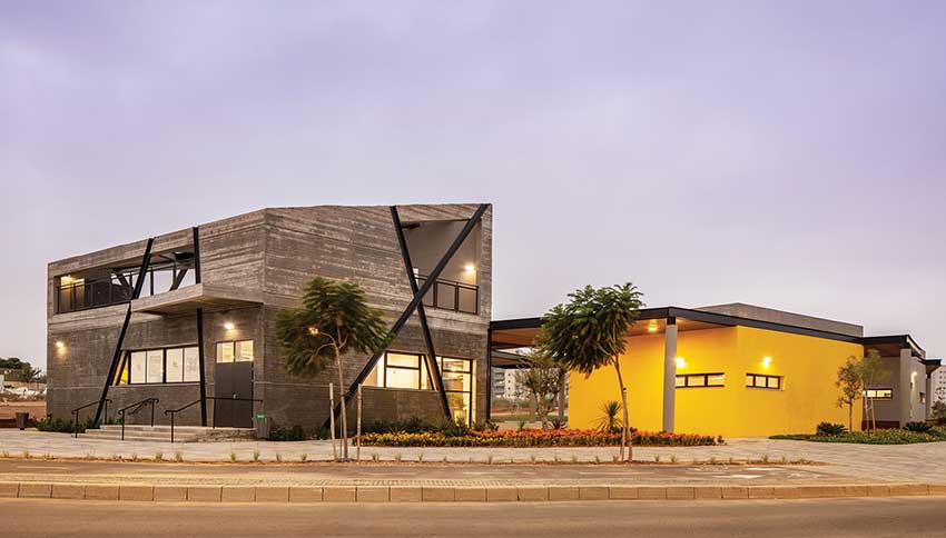 Barre-Levie Architects & Urban Planners - Youth Center, Netivot