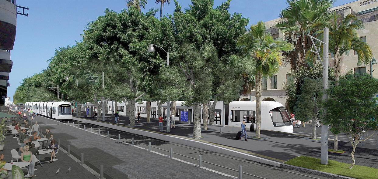 Yenon – Research & Design Ltd. - Light Rail, Red Line