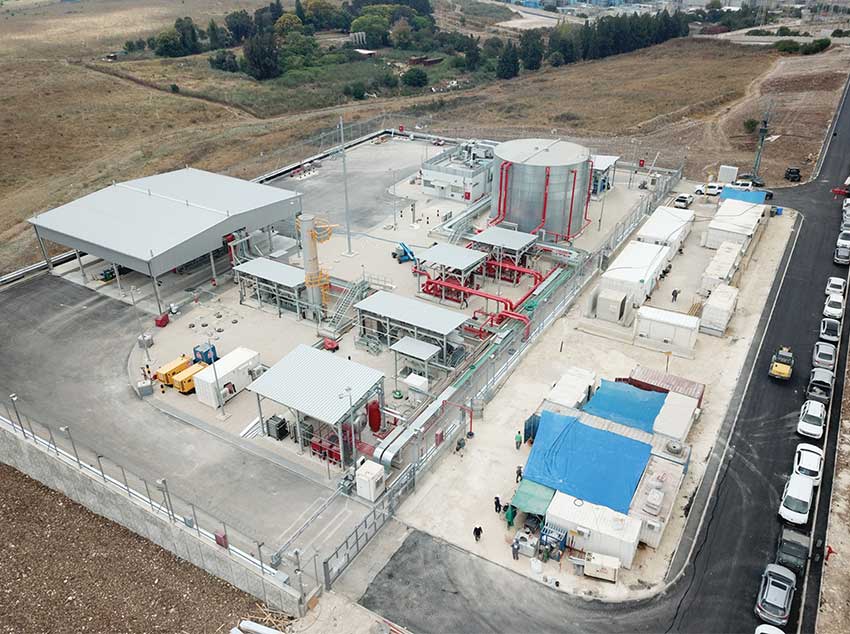 Sami Zatout Ltd. - Leviathan Gas Reservoir - Hagit Site