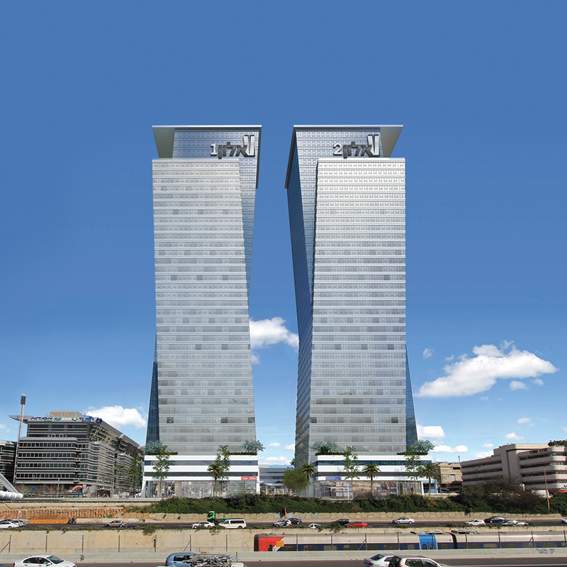B.S.R. Group - Alon Towers by B.S.R. - completed