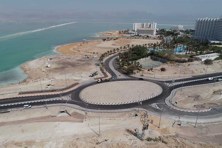 A.M.Z. Shemesh 1990 Ltd. - Road 90 - infrastructure, squares, and roads