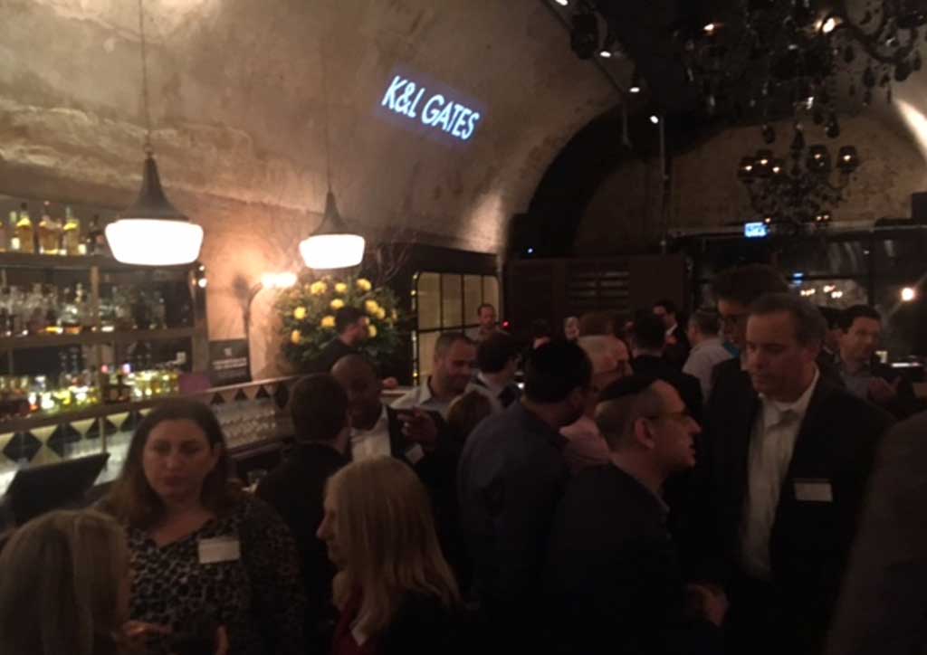 K&L Gates - K&L Gates networking event that was hosted in The Whiskey Bar, February 2018