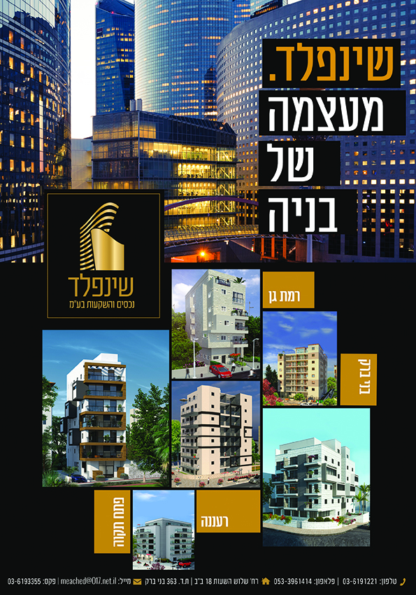 שינפלד נכסים והשקעות בע"מ - 2 שינפלד נכסים והשקעות בע"מ - 2