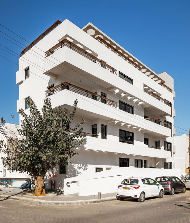 בר לוי אדריכלים ומתכנני ערים - בניין קומונות בעל העקידה, תל אביב