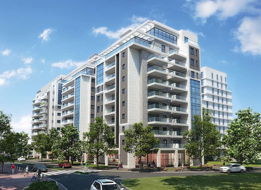 Ashli Construction Company Ltd. and Li-Ran Initiation and Investments Ltd. - B Dvora Hanevia, Tel Aviv (Hatsanhanim 2-4-6), Pinui-Binui complex