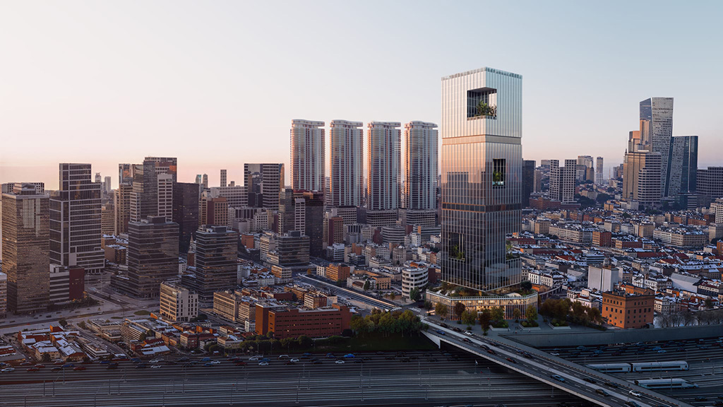 Meidar - Rendering - Tverski Project, Tel Aviv