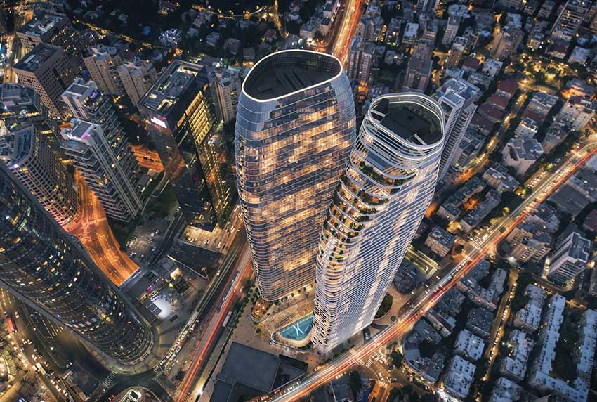 Azorim Investments in Development and Construction Company Ltd. - Exchange, Elite Junc., Ramat Gan