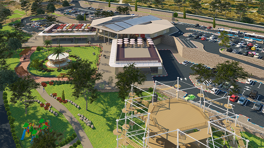 Yehavim Construction Project Management Ltd. - 2Vineyards Park, illustration
