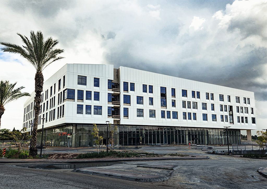 Auerbach Halevy Architects - Lot 1, Emek Hefer. Mixed Use: Commerce, Offices and Function Hall.
