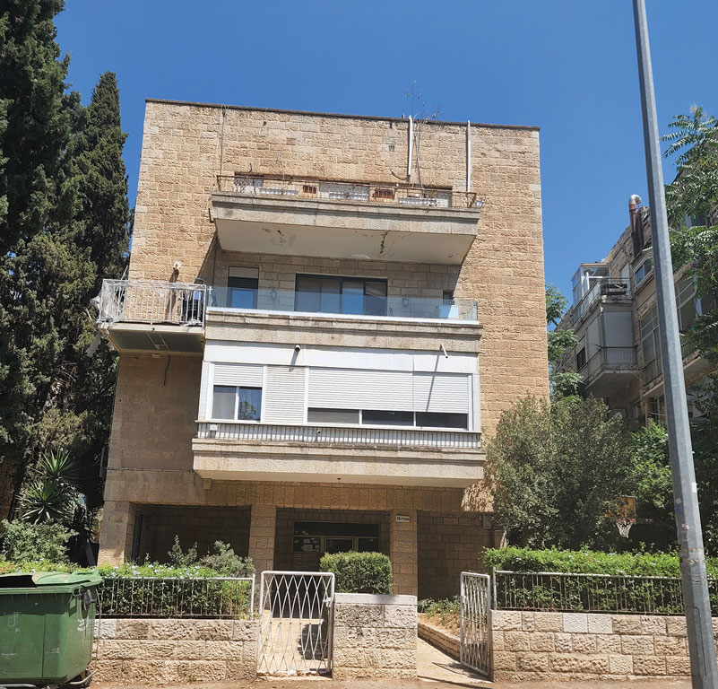 Yehavim Nadlan - 14 Metolda St., Jerusalem