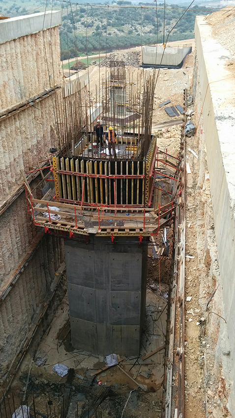 בן ארי תל רם פרויקטים בע"מ - כביש 65 מעל נחל צלמון נציב גשר מרכזי בן ארי תל רם פרויקטים בע"מ - כביש 65 מעל נחל צלמון נציב גשר מרכזי