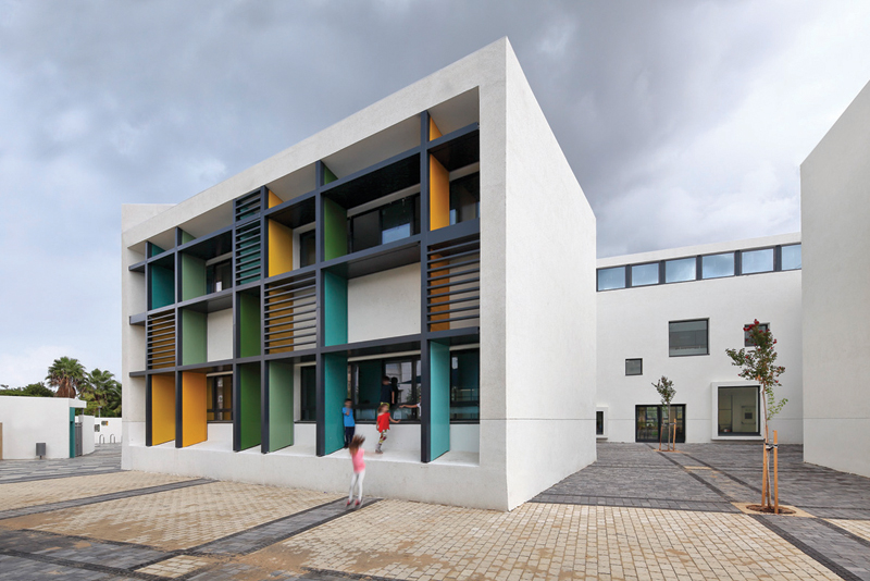 Auerbach Halevy Architects & Engineers Ltd. - Kochav Hatzafon Elementary School, Tel Aviv
