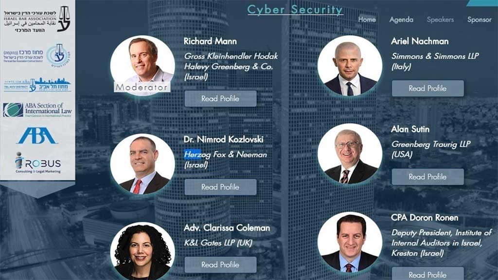 K&L Gates - 4.	Cyber Security panel - Foreign Law Conference