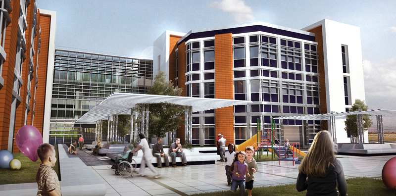 Shitufit Construction Co. Ltd. - Shitufit Construction Co. Ltd. | Emergency Ward – Barzilai Hospital, Ashkelon
