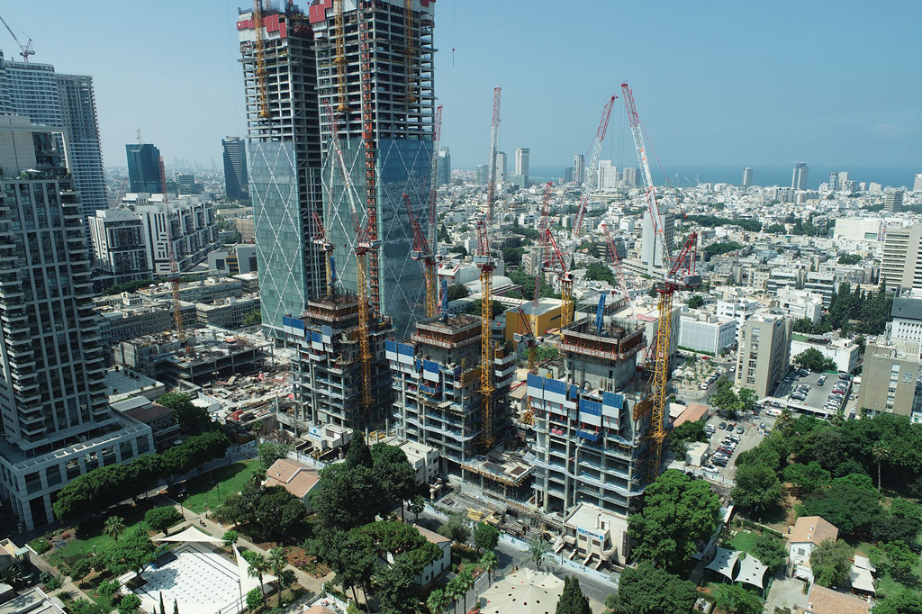 אלקטרה בנייה בע"מ - פרויקט ב.ס.ר שרונה, פרויקט לנדמרק
