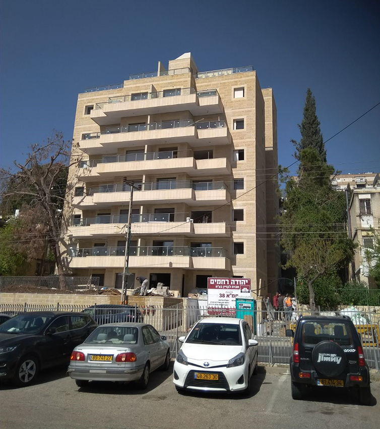 יהודה רחמים חברה לבנין בע"מ - פרויקט שטרן 6 ירושלים, תמ"א 38 בבניה יהודה רחמים חברה לבנין בע"מ - פרויקט שטרן 6 ירושלים, תמ"א 38 בבניה