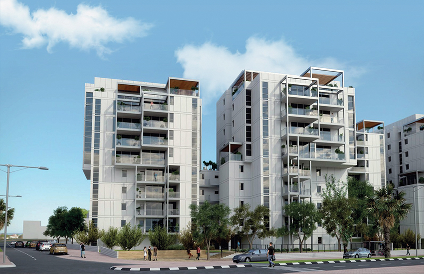 Israel Gates Development Ltd. - After - 1-7 Shapira St., Ashkelon (Illustration)