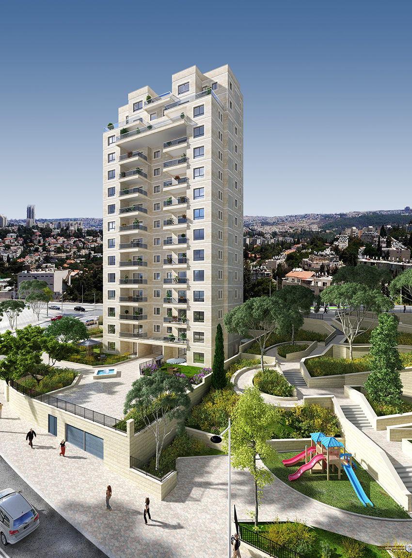 יהודה רחמים חברה לבנין בע"מ - פרויקט נוף עין כרם, המגדל, אוכלס יהודה רחמים חברה לבנין בע"מ - פרויקט נוף עין כרם, המגדל, אוכלס