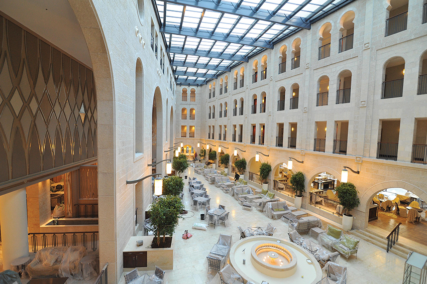 J Engineering, Development, and Construction Inc. - Waldorf Astoria Hotel, Jerusalem