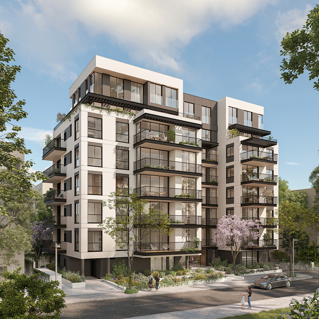 Brosh Group - 30 Yehuda HaMaccabi, Tel Aviv / 41 Housing Units