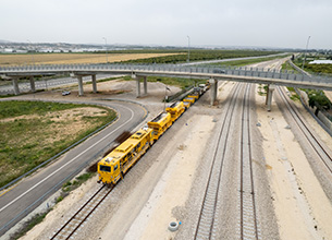 קבוצת M הנדסה (אי.שטרן, גיאוכום, פיג'יאל, אתגר, AES, הוניג) בע"מ - אתגר - מסילה מזרחית ביצוע מבנה עליון