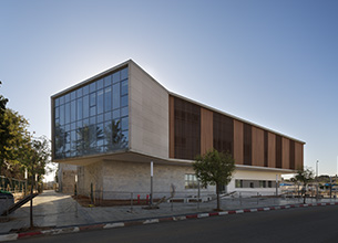קבוצת בוני בניין - מתחם ספריה ומתנ"ס עירוניים, רחובות