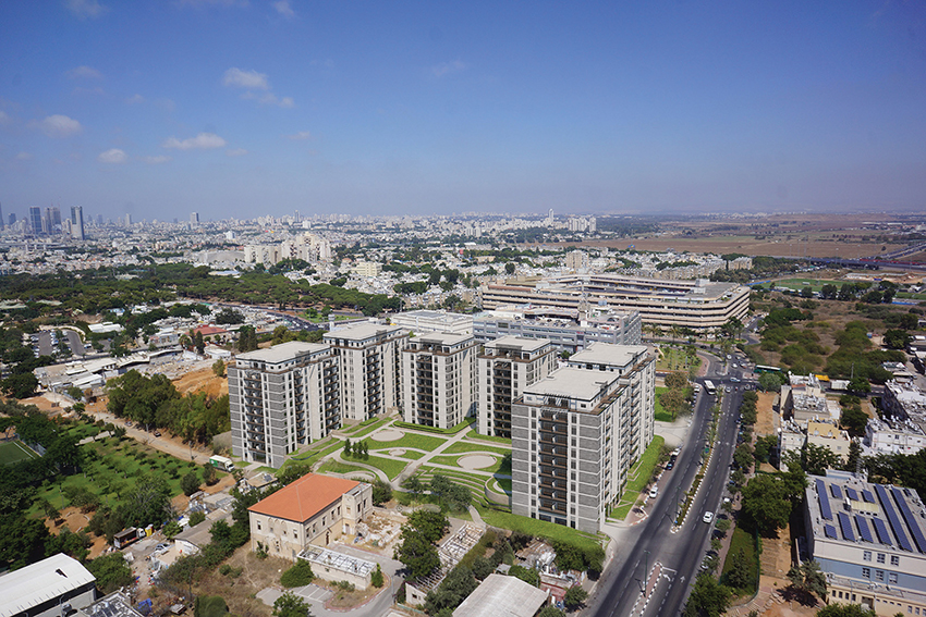 קבוצת אשטרום - פרוייקט הגדנ"ע, דיור להשכרה, תל אביב