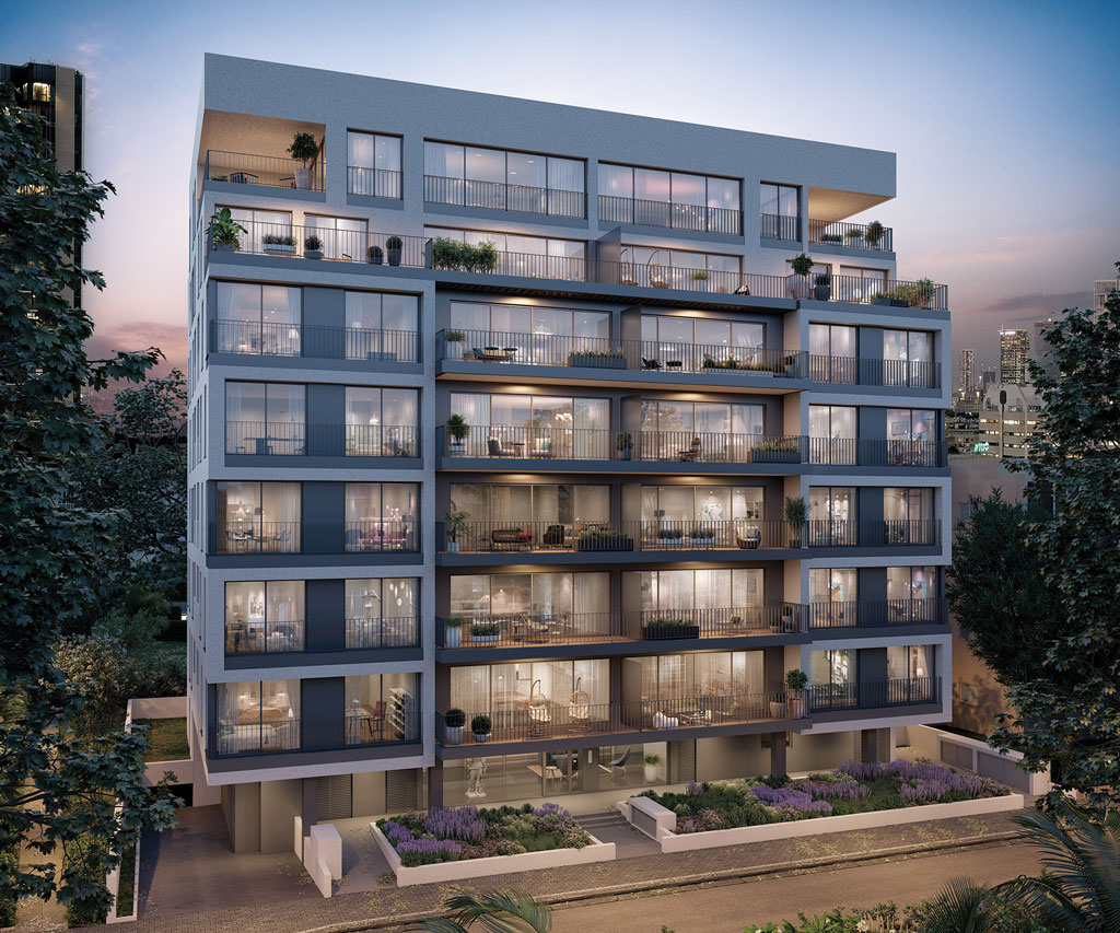 Metropolis Urban Renewal  and Real Estate Entrepreneurship - 15-17 Antokolsky, Tel Aviv. 31 apartments