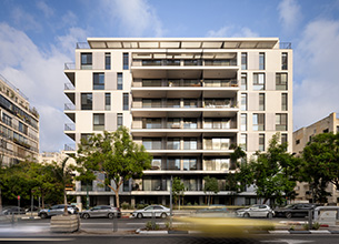 Metropolis Urban Renewal  and Real Estate Entrepreneurship - 11-13 Weizmann, Tel Aviv. 60 apartments