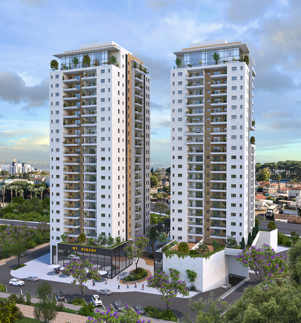 Moshe Hadif Group - "Hod Vehadar" Towers - Nahariya
