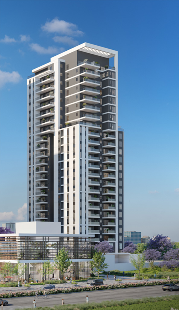 Brosh Group - 3-7 Rambam St., Herzliya / 104 Housing Units