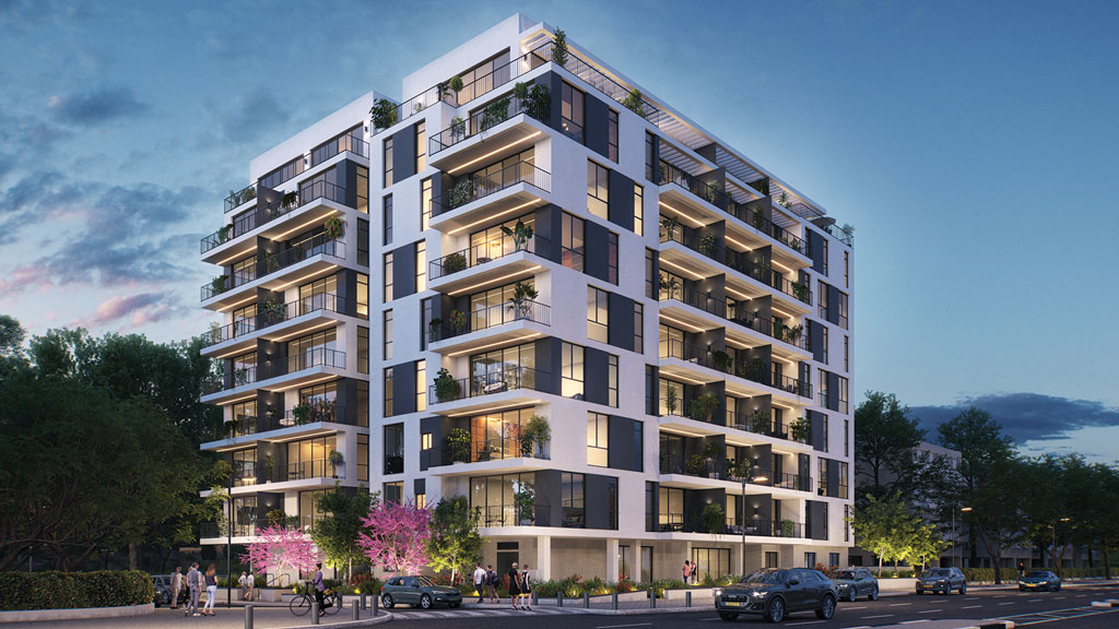 Metropolis Urban Renewal  and Real Estate Entrepreneurship - 11-13 Weizmann, Tel Aviv. 60 apartments