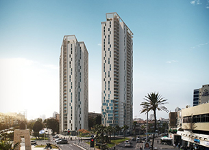 קבוצת אורון אחזקות והשקעות בע"מ - פרויקט פינוי בינוי כיכר המגינים בת ים