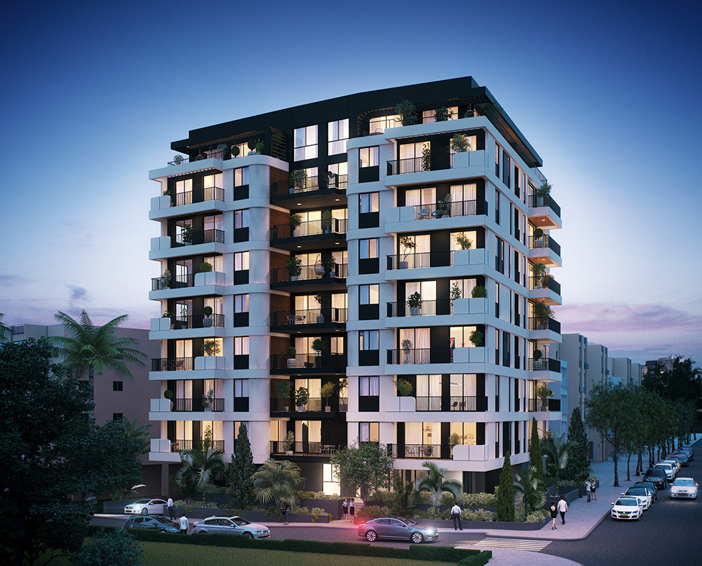 Brosh Group - 2-4 Louis Marshall St., Tel Aviv \ 43 Residential Units
