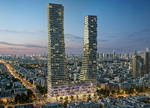דן נדל"ן התחדשות עירונית מקבוצת דן נדל"ן - מתחם תותחנים חולון