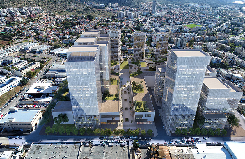 ערן מבל ארכיטקטורה ובינוי ערים  בע"מ - מתחם אוטוקרס טירת הכרמל